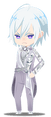 デフォルメシルバー（プラチナジャケット）デフォルメイラスト