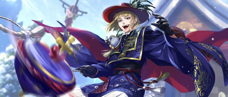 ルーク（新春の衣）グルーヴィー後イラスト