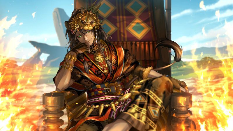 レオナ(百獣の装束)イラスト