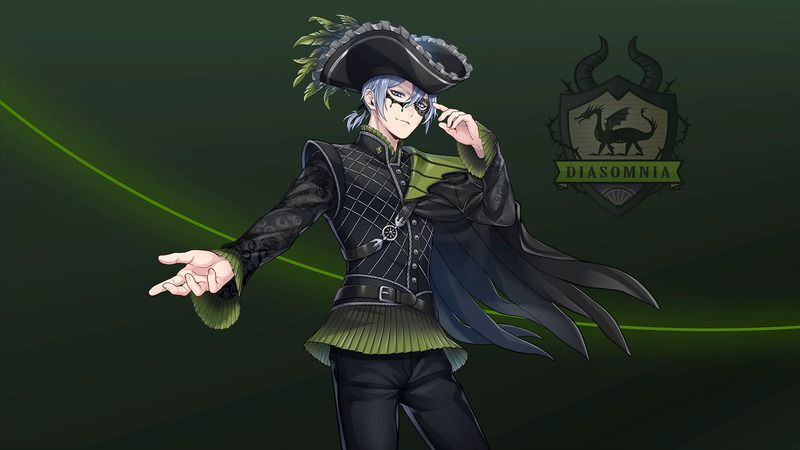 シルバー(マスカレードドレス)イラスト