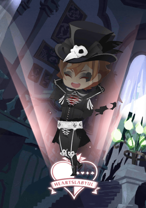 デフォルメエース(スケアリー・ドレス)デフォルメイラスト