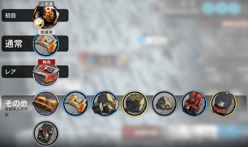 ドロップアイテム