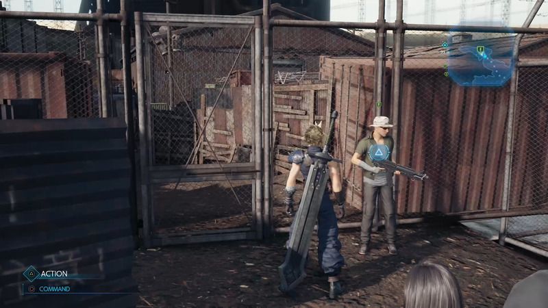 目的地にいるナルジンに話しかける