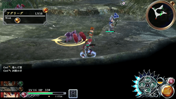 イースセルセタの樹海：改属性攻撃