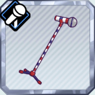 マリンストライプスタンドマイク