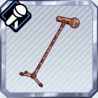 キリン柄のスタンドマイク