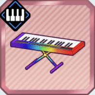 虹色のキーボード