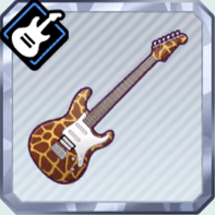 キリン柄のギター