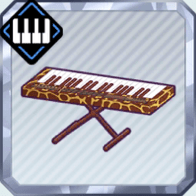 キリン柄のキーボード