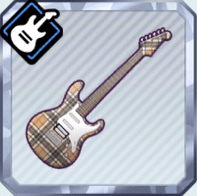 タータンチェックギター