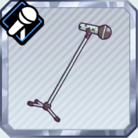 ミントチョコドットスタンドマイク