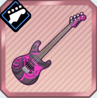 黒赤マーブルのベース