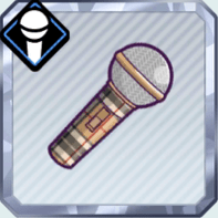 タータンチェックハンドマイク