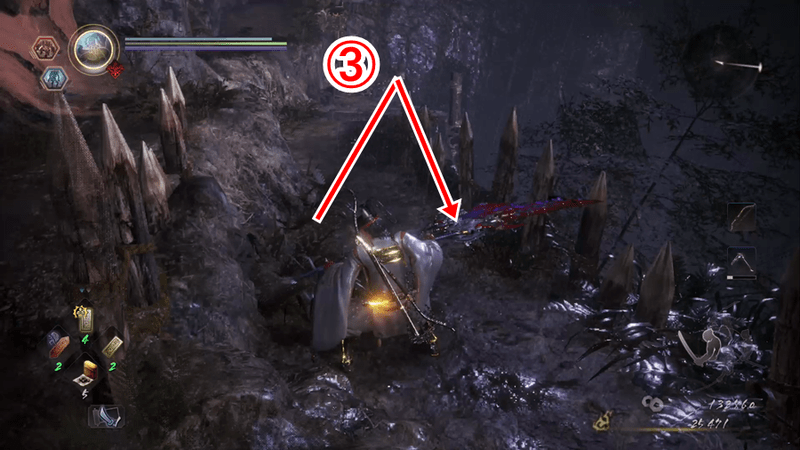 仁王2・人妖の桶狭間攻略チャート2-3