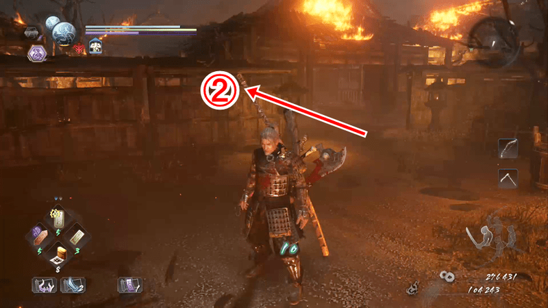 燃え落つ焔攻略チャート2