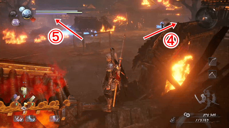 燃え落つ焔攻略チャート4