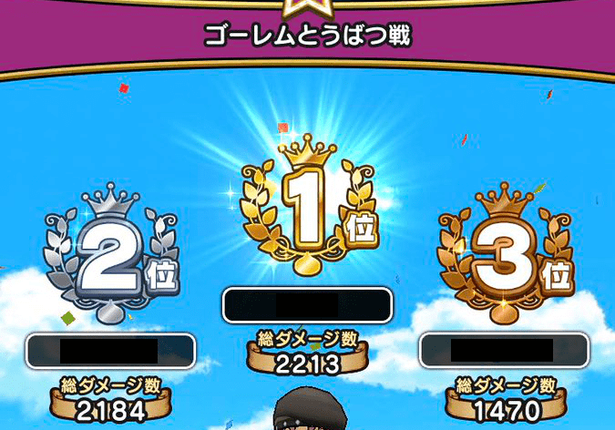 メガモンスター討伐順位