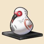 珍しい鳥の置物