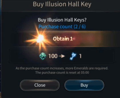 錯覚ホールの鍵