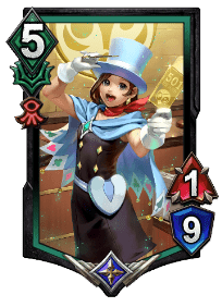 シルクハットの被告人 成歩堂みぬき(TF)