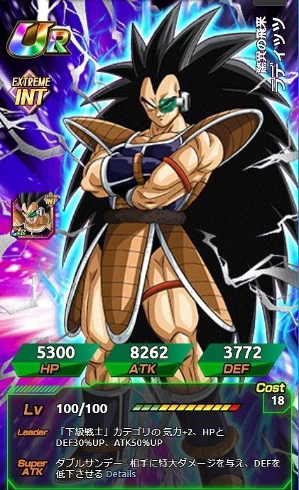 Z覚醒ラディッツ