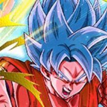 極限ブルー界王拳悟空