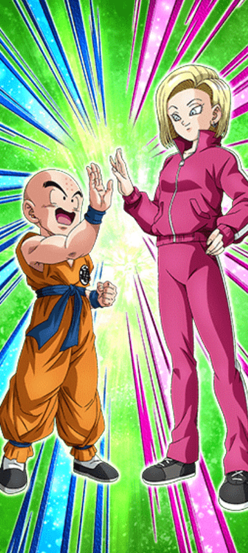 クリリン&人造人間18号