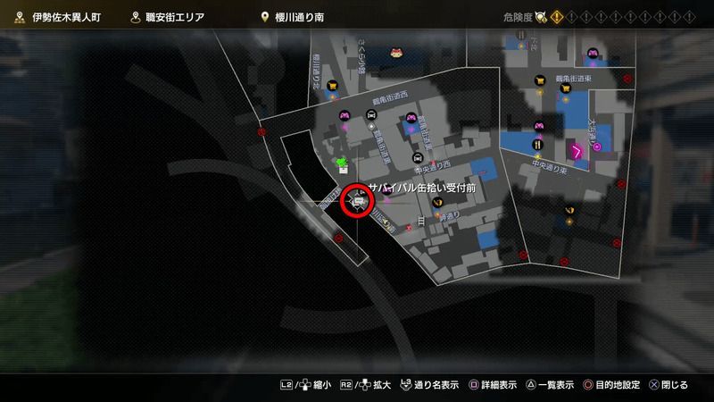 サブストーリー06 プレゼントを君にMAP