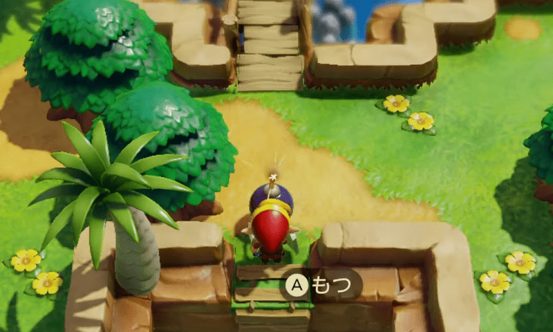 ゼルダの伝説夢をみる島リメイクバグ技床抜け