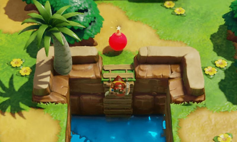 ゼルダの伝説夢をみる島リメイクバグ技床抜け