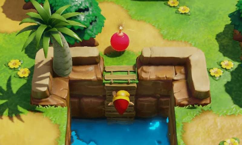 ゼルダの伝説夢をみる島リメイクバグ技床抜け