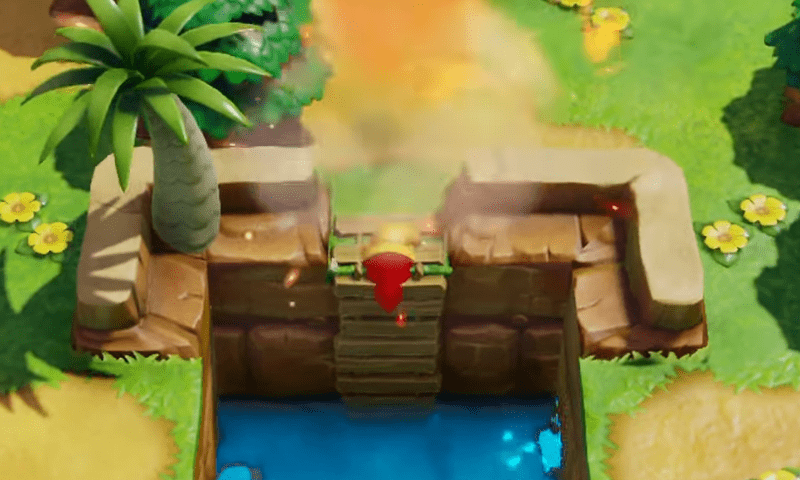 ゼルダの伝説夢をみる島リメイクバグ技床抜け