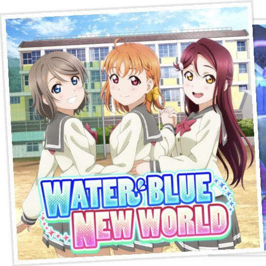 WATER BLUE NEW WORLD