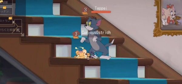 ネズミを見つけて弱らせる