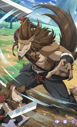 【強靭な獣戦士】リカード