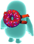 Sprinkles Donut Bag