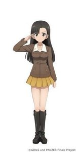 ガールズ＆パンツァー_西絹代