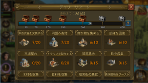 デイリーリワード