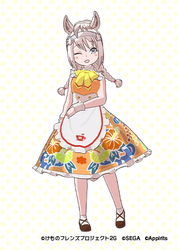 サラブレッドしろげのカフェ制服＜リウキウ＞シリーズ