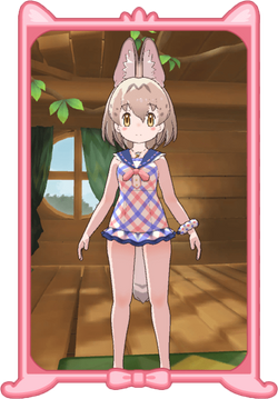 ホワイトサーバル水着