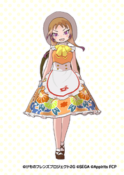 アフリカニシキヘビのカフェ制服＜リウキウ＞シリーズ