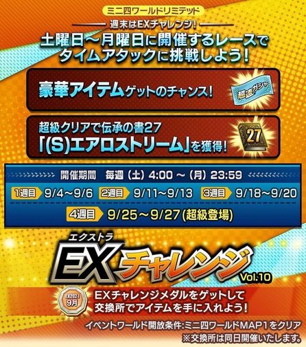 週末限定exチャレンジ Vol 10 ミニ四駆超速gp攻略wiki Gamerch