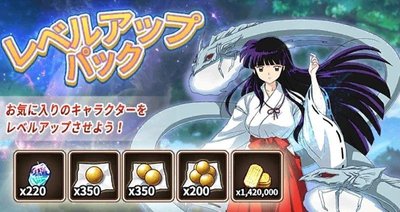 レベルアップパック