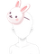 うさちゃんお面