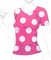ドットTシャツ