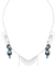 ブルージュエルイヤリング