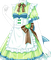 アボカド少女のメイド服