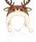 トナカイさんもこもこ帽子
