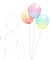 キャンディバルーンセット