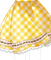 ふわりギンガムフレア・黄
